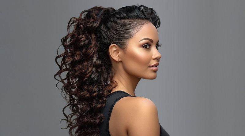 8 Cutest Ways to Style a Curly Ponytail