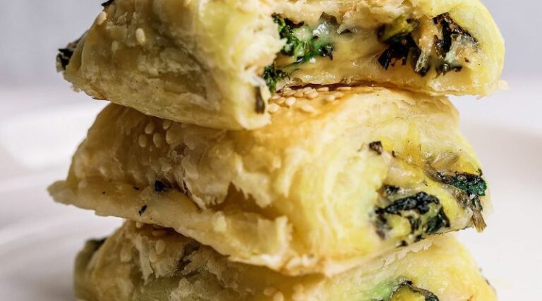 Best Vegan Spinach Cheese Rolls